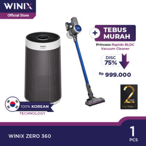 Paket Winix Zero 360 Air Purifier - Princess Home Rapido Vacum Cleaner